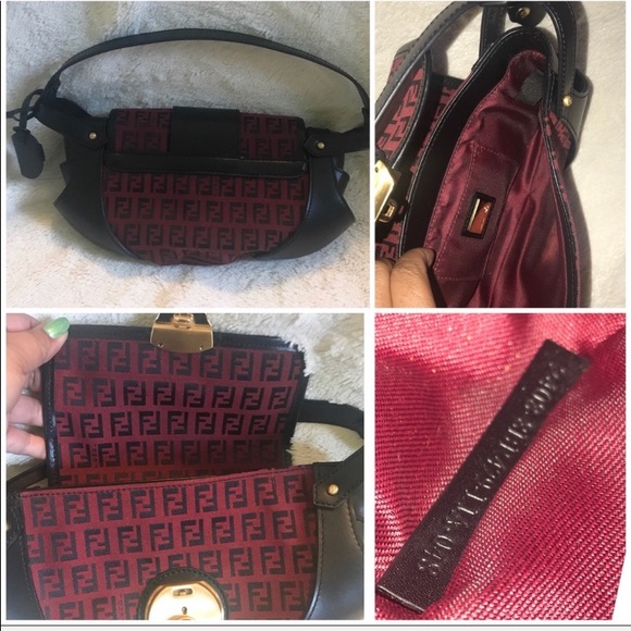 👑✅PRICE FIRM✅  AUTHENTIC Fendi Borsa Zucca Bag - Picture 10 of 17